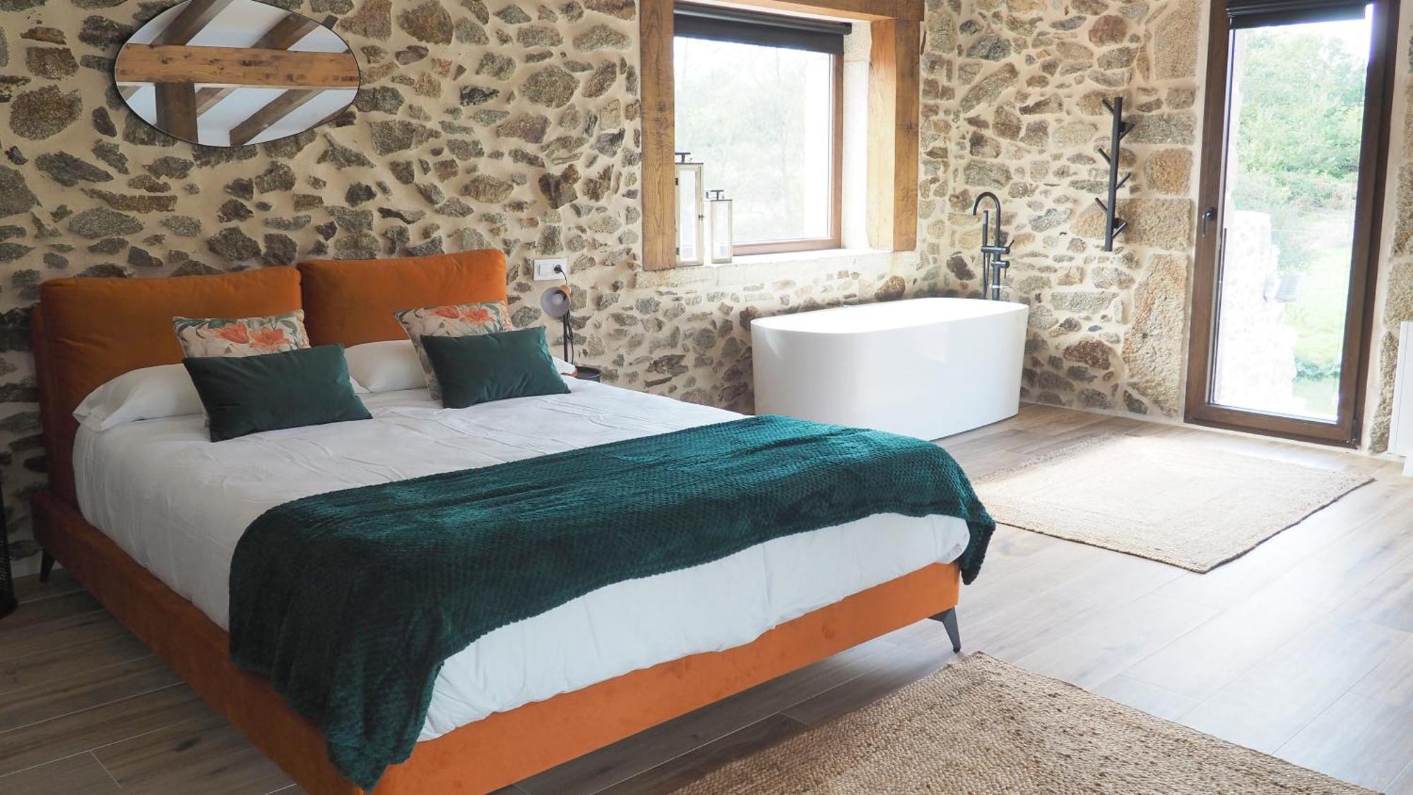 Apartamentos Muralla Sacra Sober Exteriér fotografie
